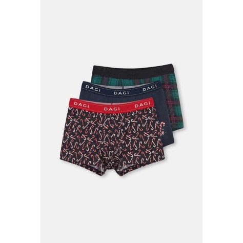 Boxer En Coton a elastique Jacquard 3