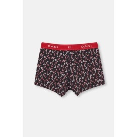 Boxer En Coton a elastique Jacquard 3