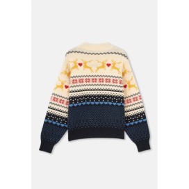 Pull En Maille a Motifs Du Nouvel