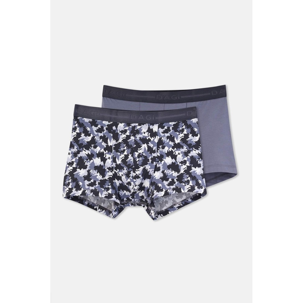 5210 Lot De 2 Boxers Coton