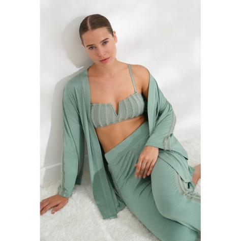 Bustier Detaille En Dentelle Profonde