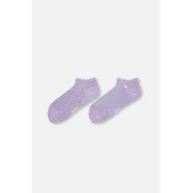 Chaussettes Chaussettes Brodees Fleurs De Bambou Par