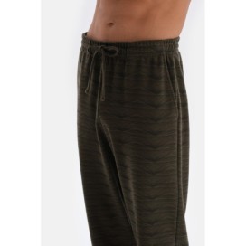 Ensemble De Pyjama En Tricot a Col Rond Avec Broderie