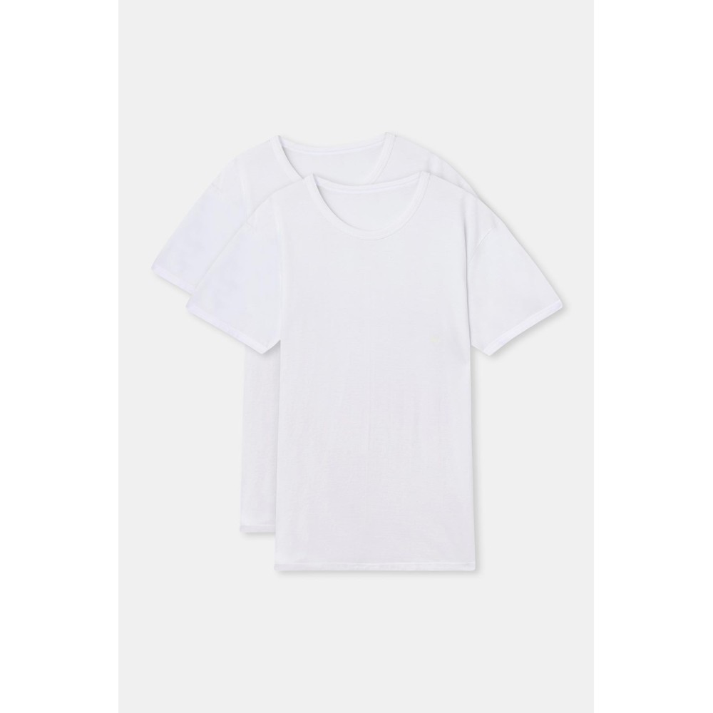 D1160 T-Shirt Col O Lot De