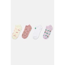 Lot De 4 Chaussettes Bottines a