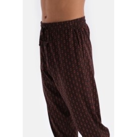 Ensemble De Pyjama En Coton Modal a Col Rond Imprime