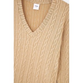 Sweat-Shirt En Maille a Manches Longues Et Col