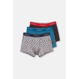 Boxer En Coton a elastique Jacquard 3