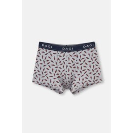 Boxer En Coton a elastique Jacquard 3