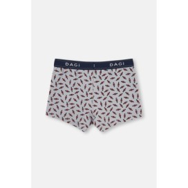 Boxer En Coton a elastique Jacquard 3