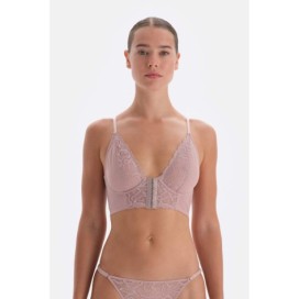 Brassiere a Armatures Avec Details En Dentelle Et