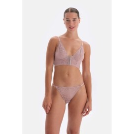 Brassiere a Armatures Avec Details En Dentelle Et