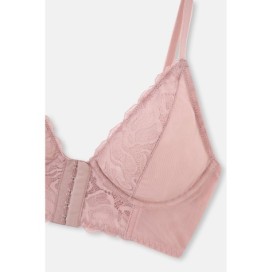 Brassiere a Armatures Avec Details En Dentelle Et