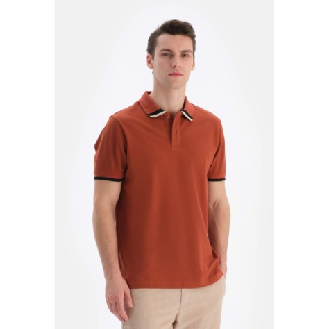 T-Shirt En Pique Col