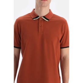 T-Shirt En Pique Col