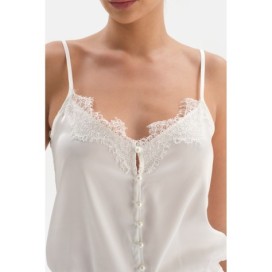 Sumplus En Satin Avec Dentelle