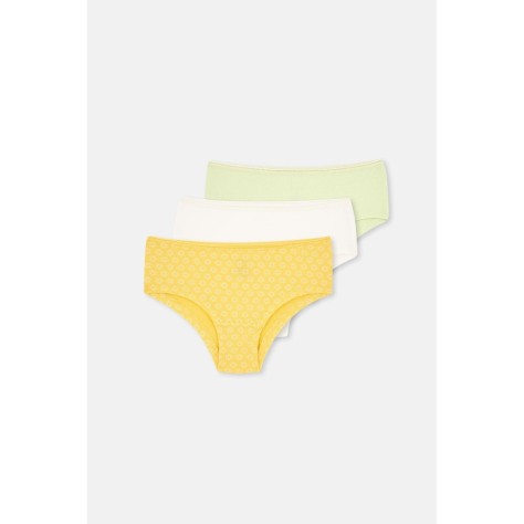 Lot De 3 Culottes Hipster a Motifs Pour