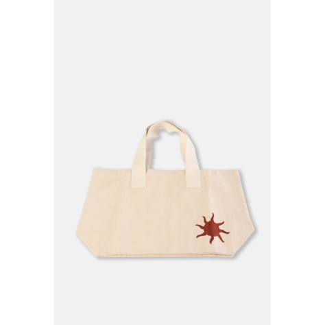 Sac En Toile Brodee Grande Taille