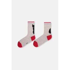 Chaussettes Motif Chat 