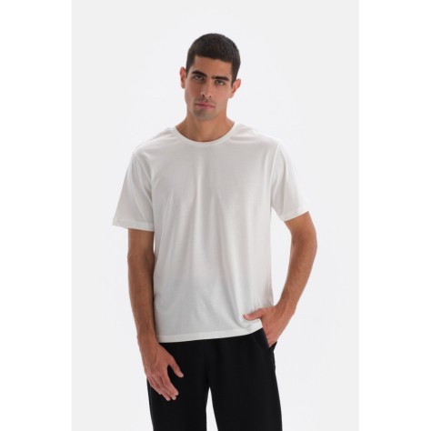 T-Shirt a Manches Courtes En Coton Supima Grand