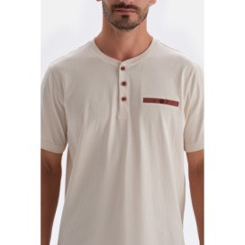 Pyjama En Maille Demi Plisse Avec Detail De