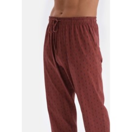 Pyjama En Maille Demi Plisse Avec Detail De