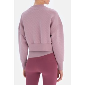 Sweat-Shirt Court Matelasse