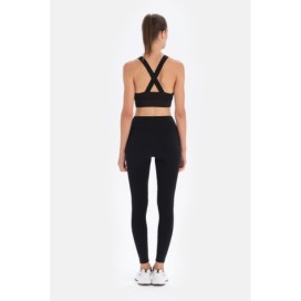 Collants De Sport Detailles En Tulle Pour