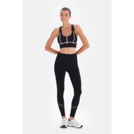 Collants De Sport Detailles En Tulle Pour