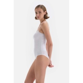Maillot De Corps En Coton Peigne a Bretelles