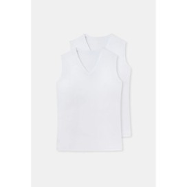 D1070 Debardeurs Sans Manches Col V Par