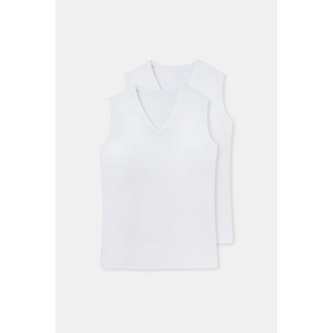 D1070 Debardeurs Sans Manches Col V Par