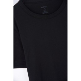 D1160 T-Shirt Col O Lot De