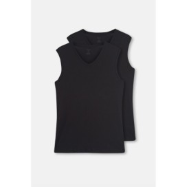 D1070 Debardeurs Sans Manches Col V Par