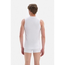 D5060 T-Shirt Compact Sans Manches Col