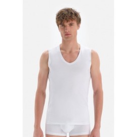 D5060 T-Shirt Compact Sans Manches Col