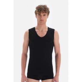 D5060 T-Shirt Compact Sans Manches Col