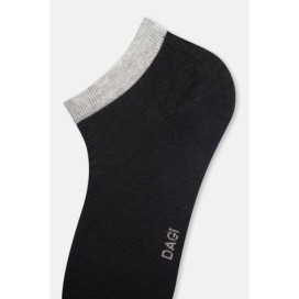 Ec748 Lot De 2 Chaussettes Bottines En Bambou 
