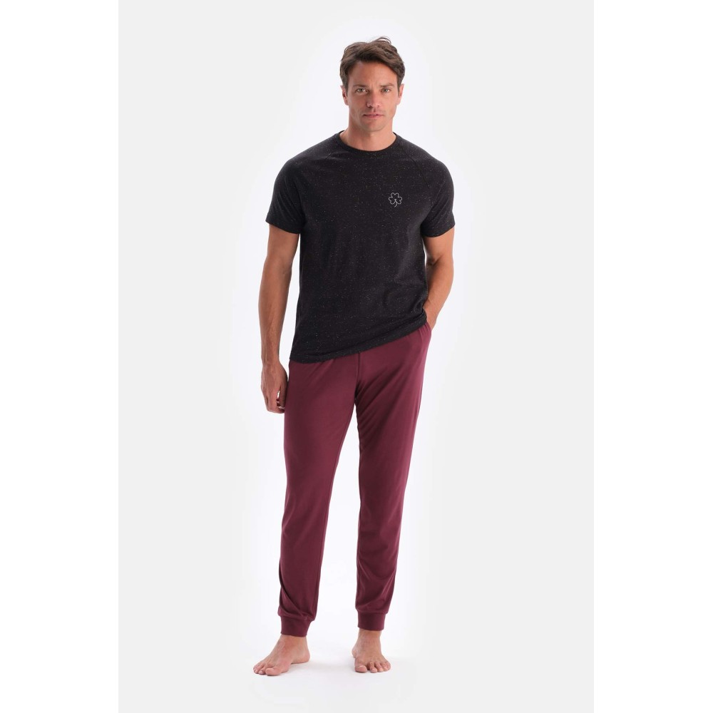 Ensemble Pyjama T-Shirt a Manches Courtes Et