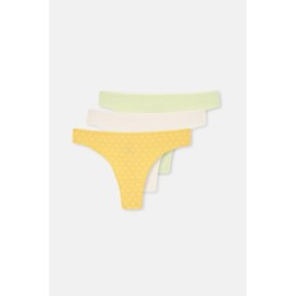 Lot De 3 Culottes Strings a Motifs