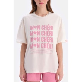 Ensemble De Pyjama Chemise Imprimee a Manches Courtes T-Shirt