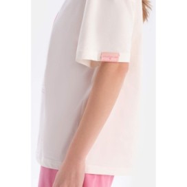 Ensemble De Pyjama Chemise Imprimee a Manches Courtes T-Shirt