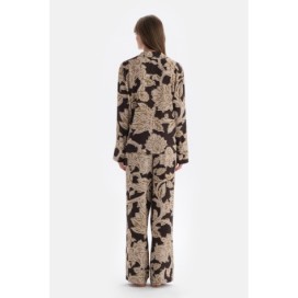 Pjama Chemise Tisse Imprime