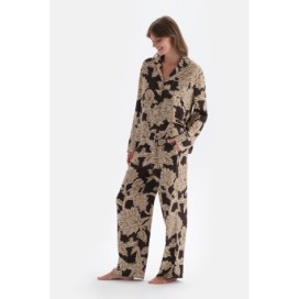 Pjama Chemise Tisse Imprime