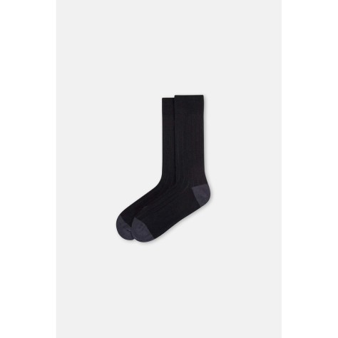 Chaussettes En Coton Double
