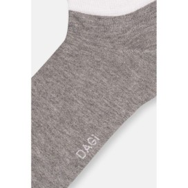 Ec748 Lot De 2 Chaussettes Bottines En Bambou 