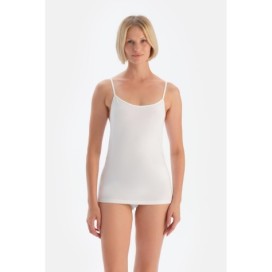 5007Kc Debardeur En Coton Peigne a Fines Bretelles Lot De