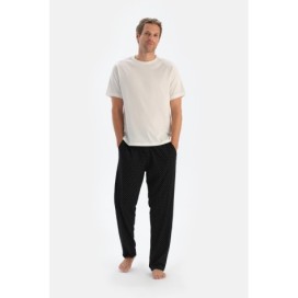 Pantalon Imprime Jambe