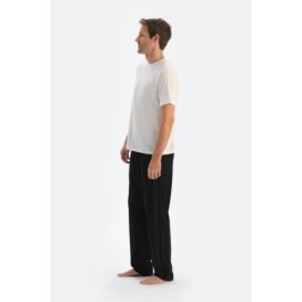 Pantalon Imprime Jambe