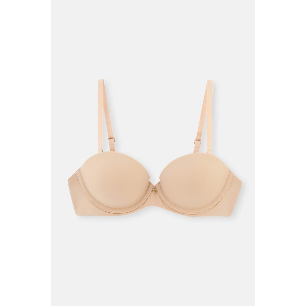 1078Kc Soutien-Gorge Sans Bretelles Plumeria